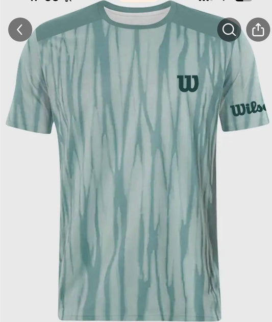 Men`s Breathable Tennis and Padel Wilson T-shirt